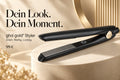 ghd gold® Styler – Glätteisen für glatte Haare, Wellen & Locken, Schwarz