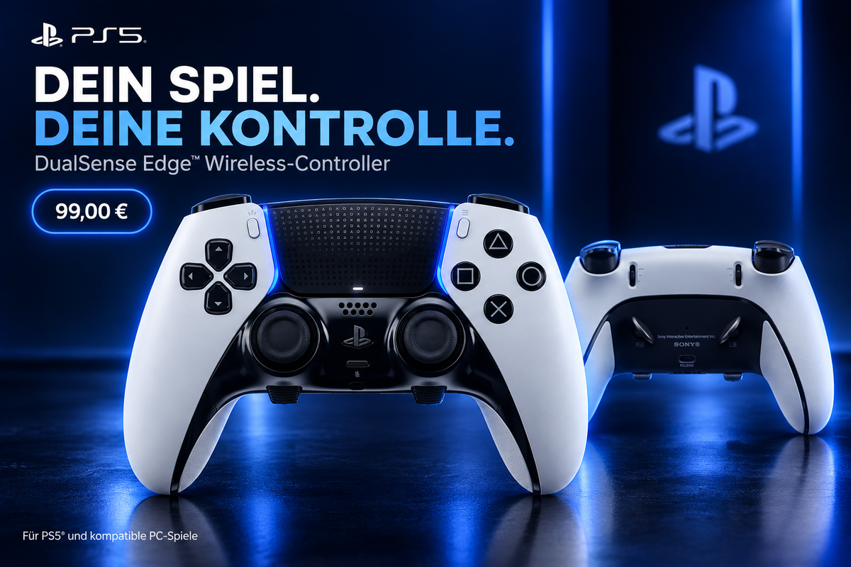 Sony DualSense Edge™ Wireless-Controller – anpassbare Steuerung für PS5 & PC
