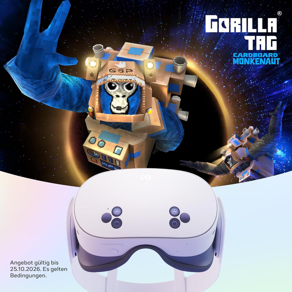 Meta Quest 3S 128GB VR Headset—more storage, double the graphics performance, and a wireless virtual reality experience