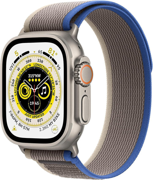 Apple Watch Ultra (1. Generation) – 49 mm Titan, GPS + Cellular, generalüberholt
