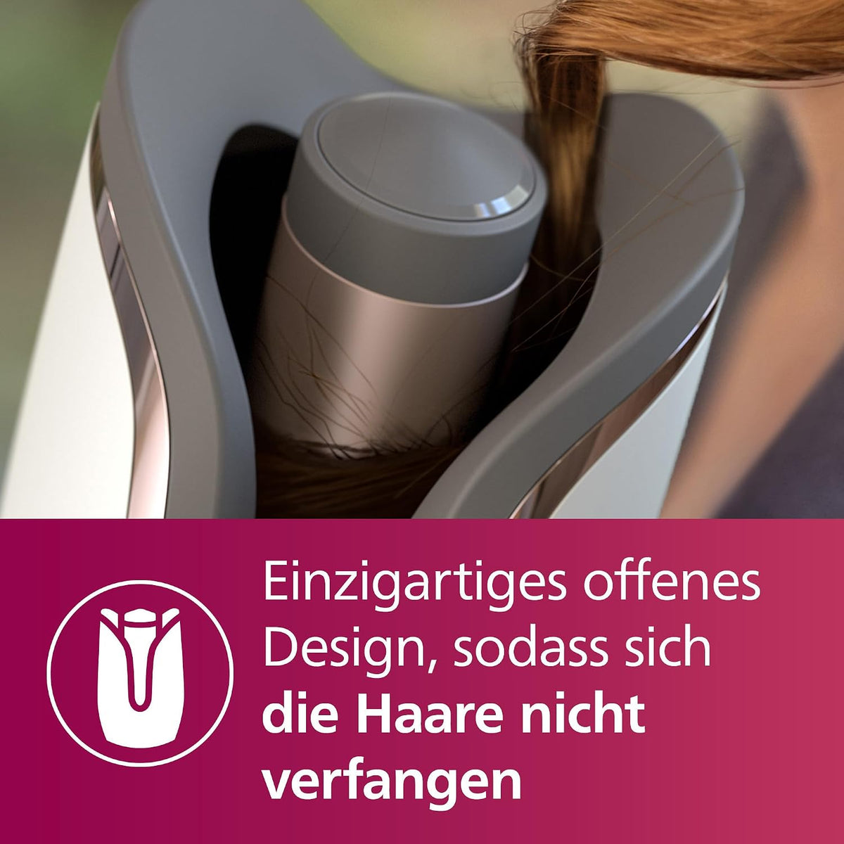 Philips BHB878 / 00 MoistureProtect Auto-Curler automatic curling iron