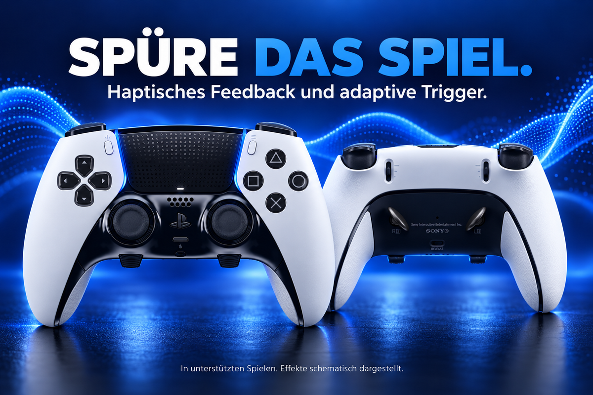 Sony DualSense Edge™ Wireless-Controller – anpassbare Steuerung für PS5 & PC