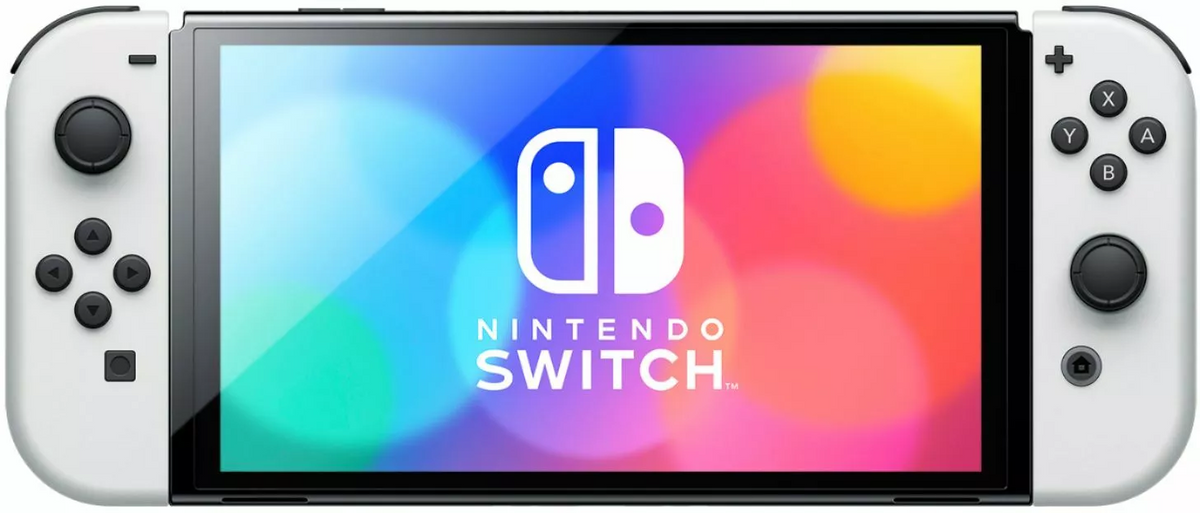 Nintendo Switch – OLED-Modell mit 7-Zoll-Display, 64 GB Speicher und Joy-Con