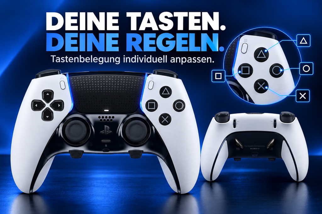 Sony DualSense Edge™ Wireless-Controller – anpassbare Steuerung für PS5 & PC