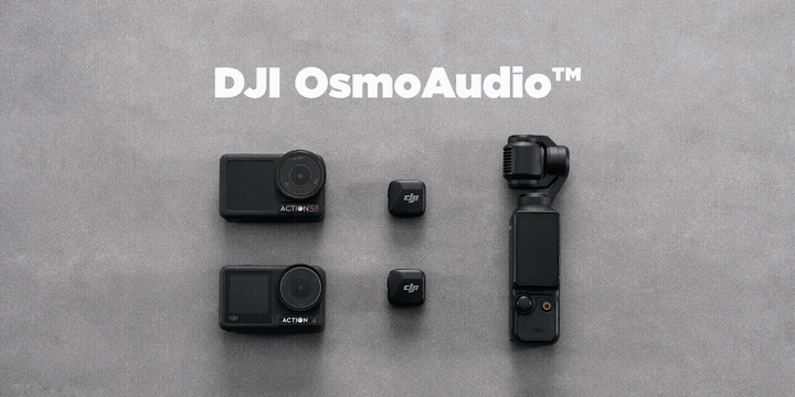 DJI Mic 3 – Funkmikrofon-Set mit 2 Sendern, 1 Empfänger & Ladecase
