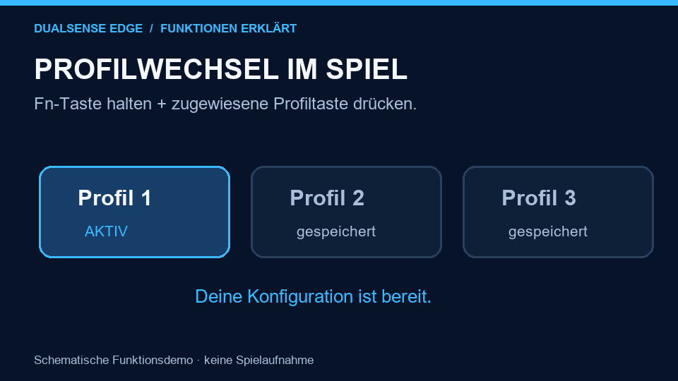 Sony DualSense Edge™ Wireless-Controller – anpassbare Steuerung für PS5 & PC