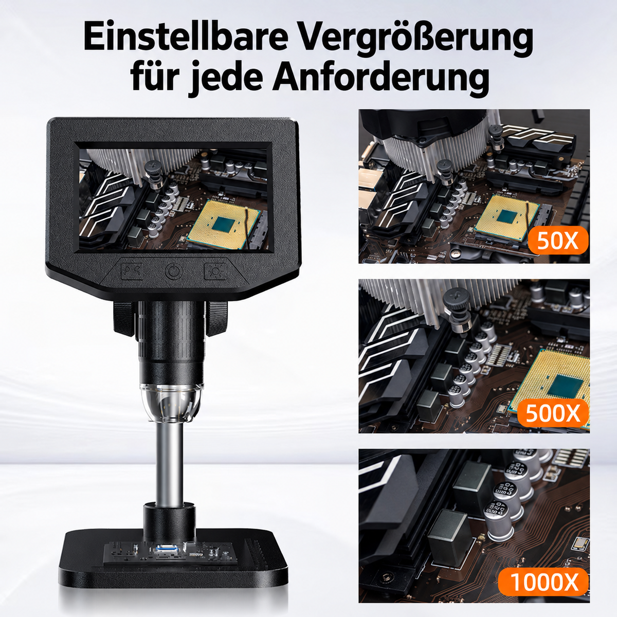 Tragbare Lupe in Profiqualität