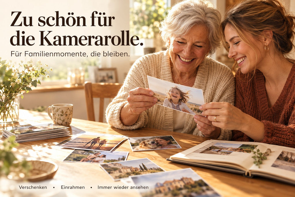 Liene Amber M100 – WLAN-Fotodrucker mit 100 Blatt Fotopapier & 3 Farbbandkassetten