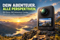 DJI Osmo 360 Adventure Combo – 8K 360°-Kamera mit 3 Akkus & 1,2 m Selfie-Stick